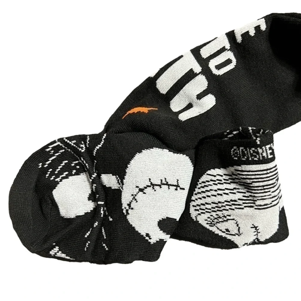 DISNEY Tim Burton Nightmare Before Christmas Jack & Sally Women’s Knee-Hi Socks